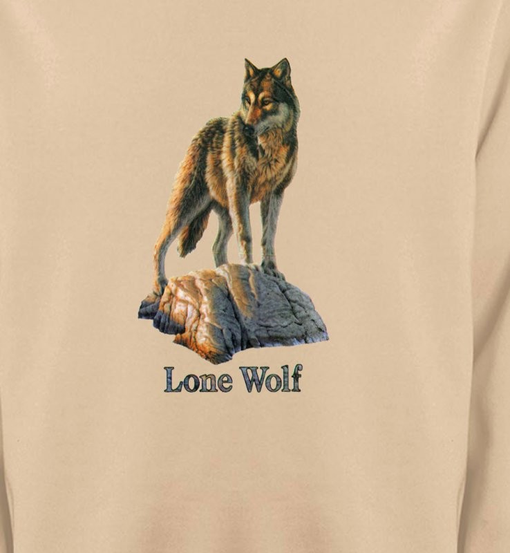 Loup aux aguets (M)