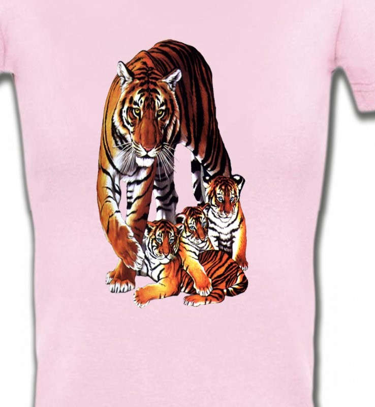 Maman tigre et ses 3 petits