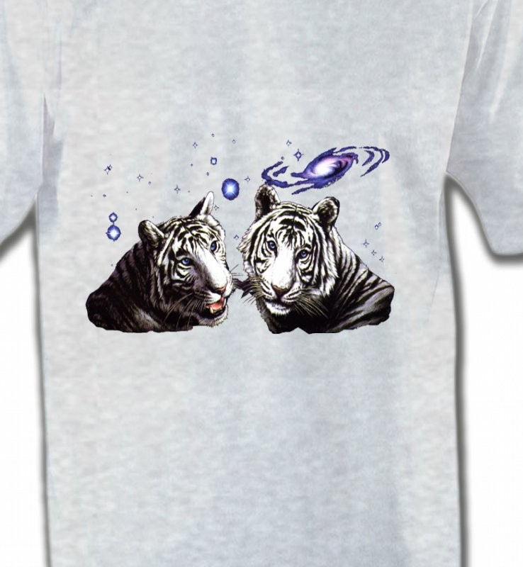Deux tigres blancs (Y)
