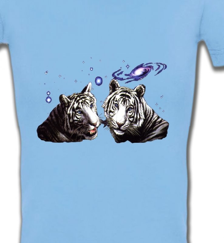 Deux tigres blancs (Y)