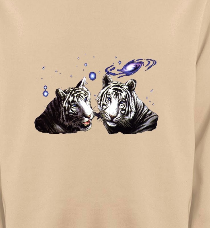 Deux tigres blancs (Y)