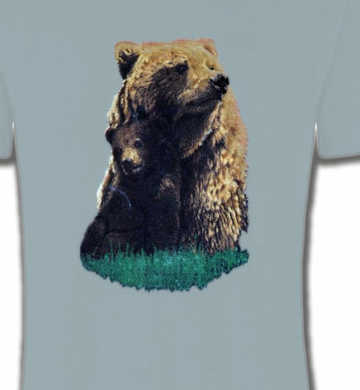 Ours brun et son petit