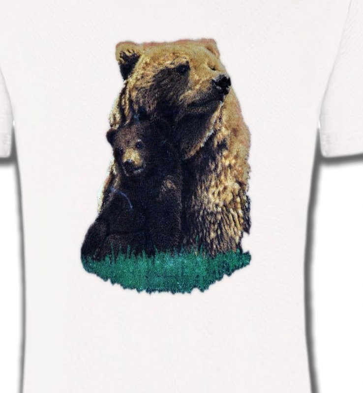 Ours brun et son petit