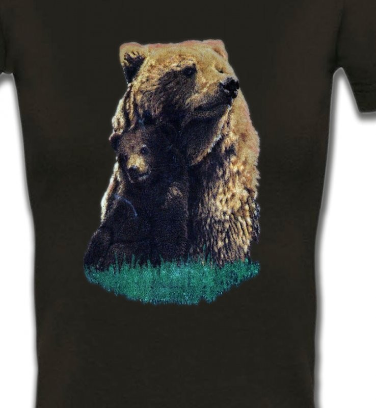 Ours brun et son petit