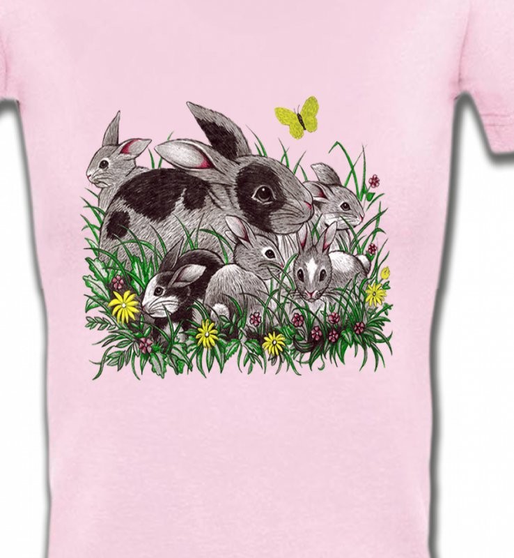 Lapin et ses petits
