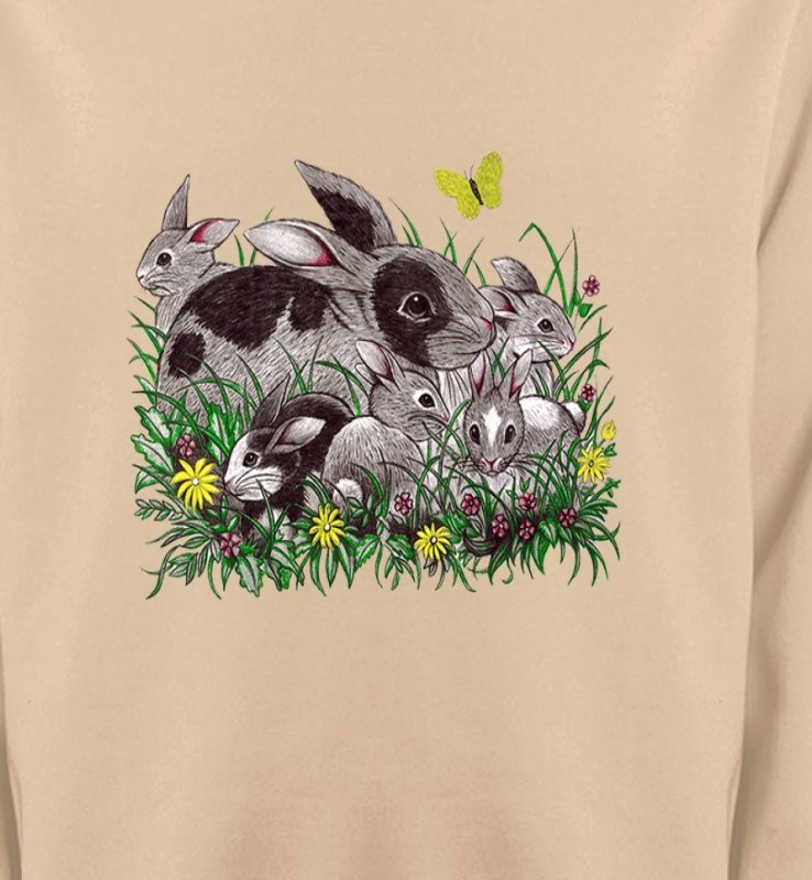 Lapin et ses petits