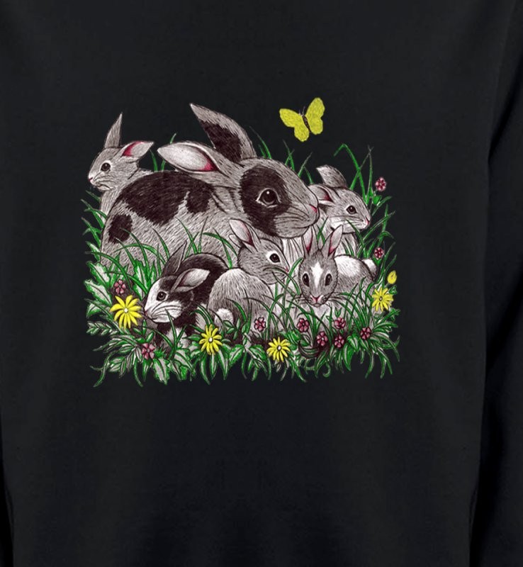 Lapin et ses petits