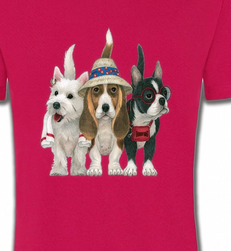 Chiens en vacance