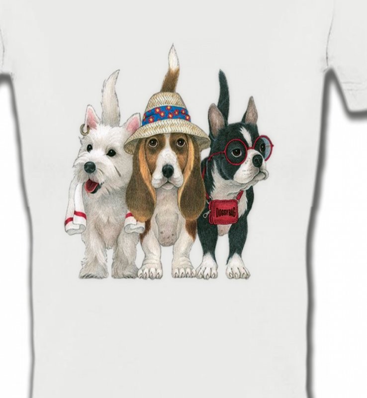 Chiens en vacance