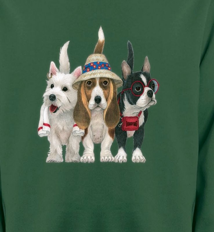 Chiens en vacance