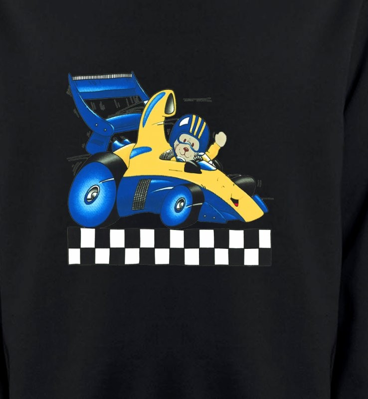 Voiture de course avec nounours (J2)