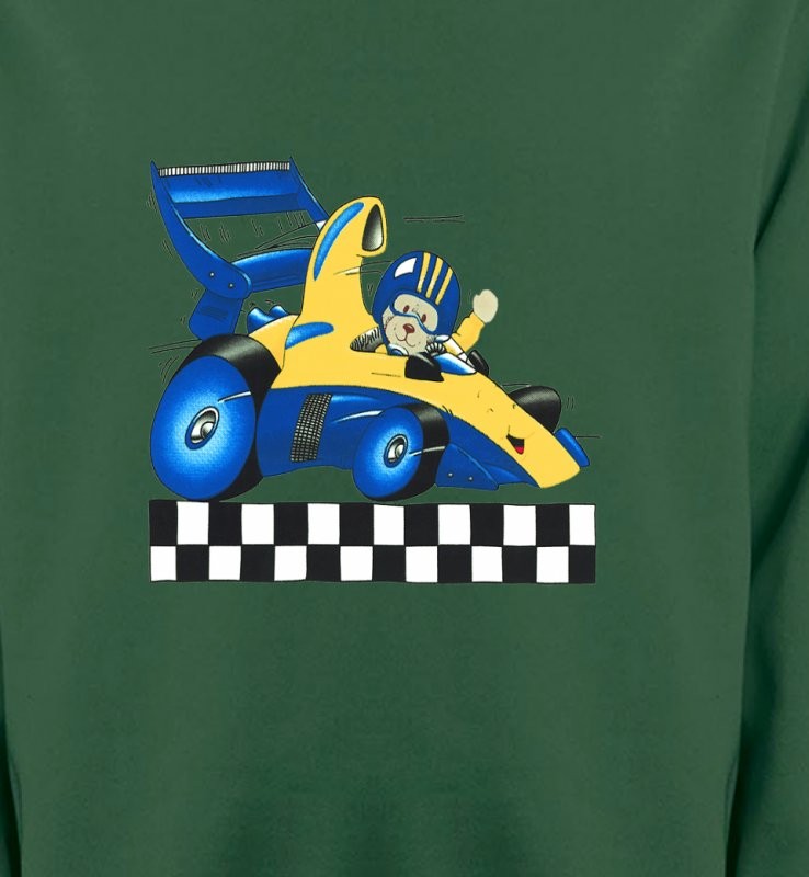 Voiture de course avec nounours (J2)