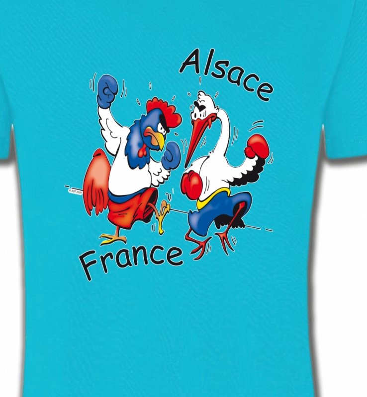 coq France  cigogne Alsace