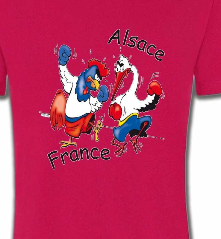 coq France  cigogne Alsace