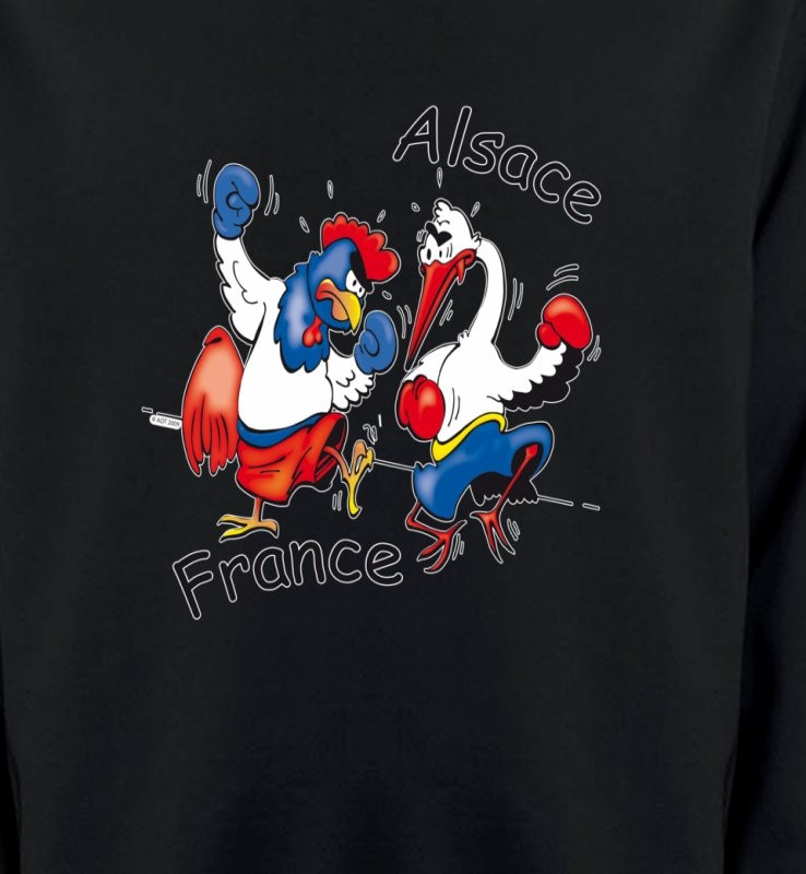 coq France  cigogne Alsace