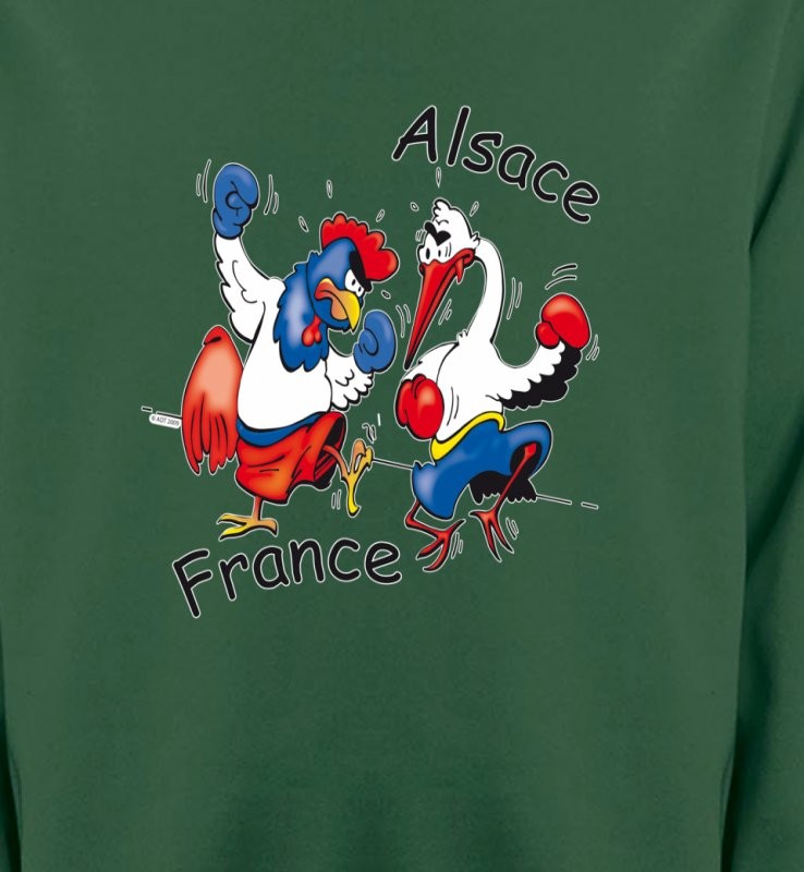 coq France  cigogne Alsace