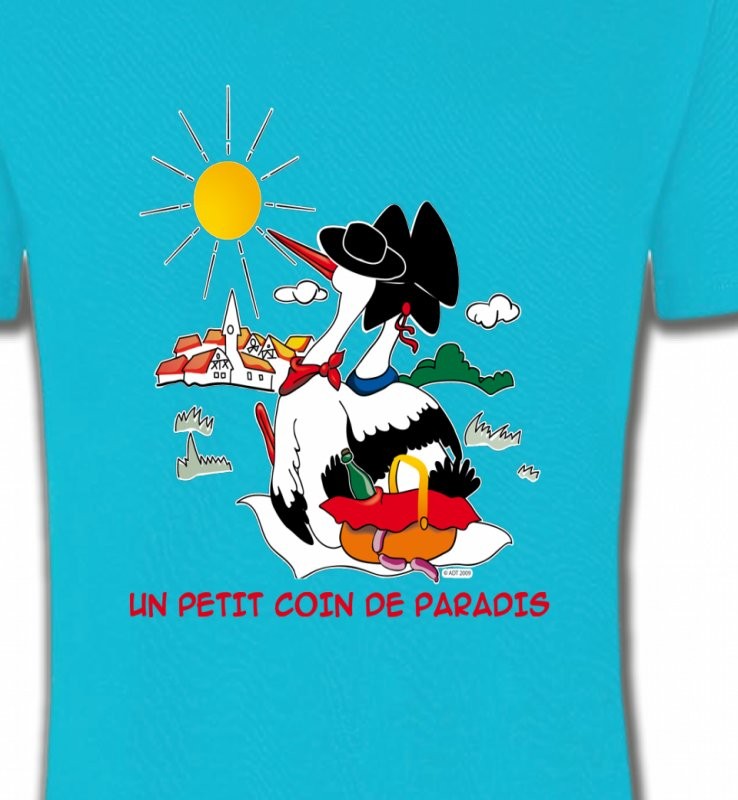 T-Shirt Un petit coin de paradis Alsace