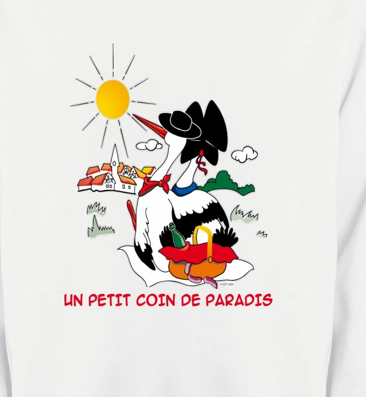 T-Shirt Un petit coin de paradis Alsace
