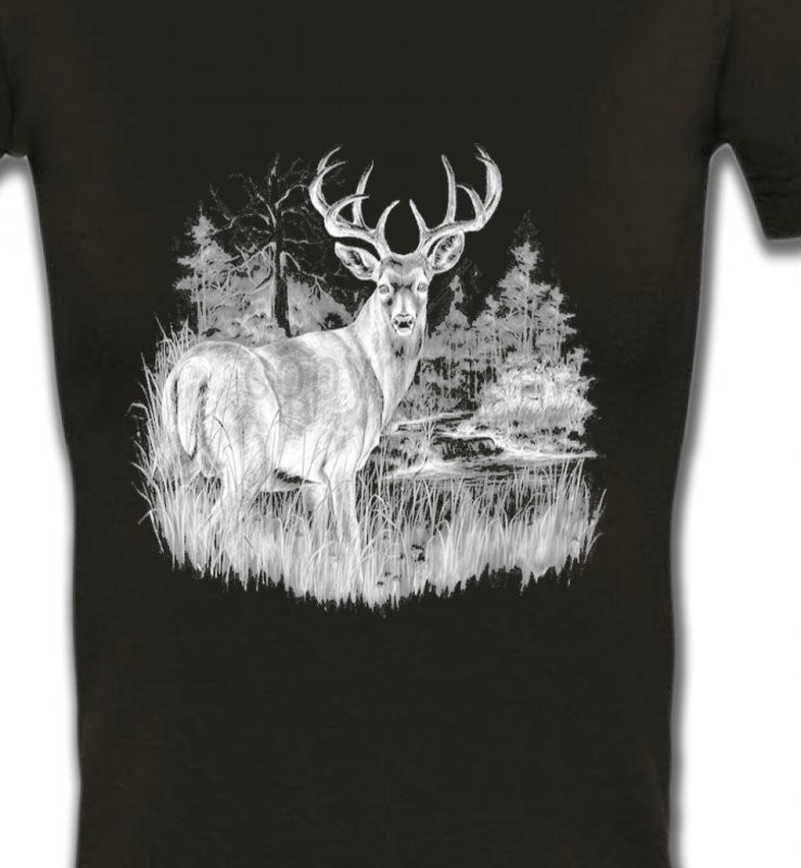Cerf (blanc)
