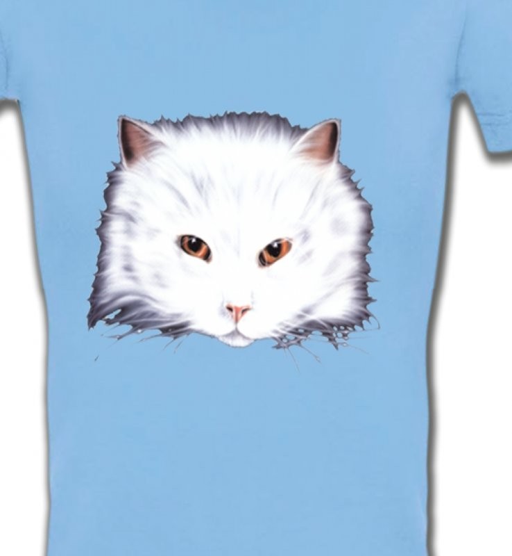 Chat Angora blanc