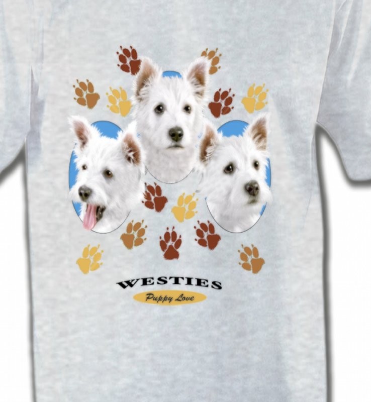 Westies pattes de chiens  (D)