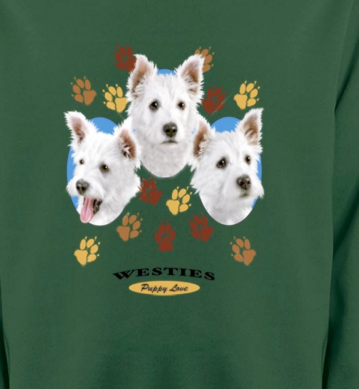 Westies pattes de chiens  (D)